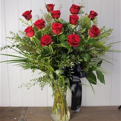 The Dozen Red Rose Bouquet