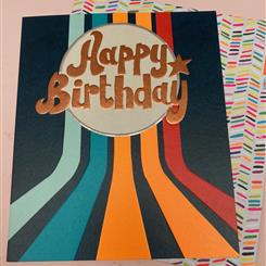 Birthday stripes 