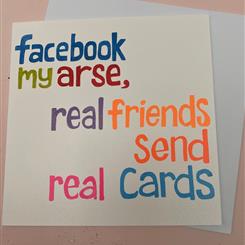 Comedy birthday card