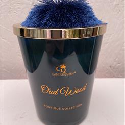 Pom-Pom candle oud wood 