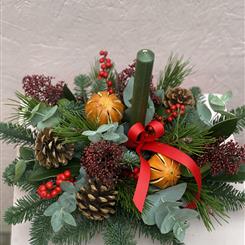 Simply Christmas table centre 