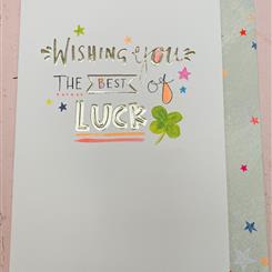 Good luck