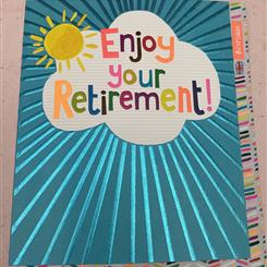 Enjoy your retirement