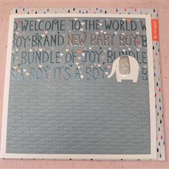 Baby boy card