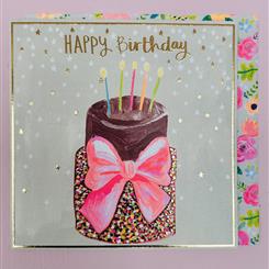 birthday cake card