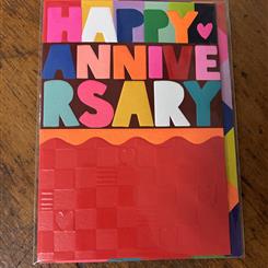 Anniversary with style gift card