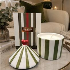 Carnival scented candle in presentation gift box 