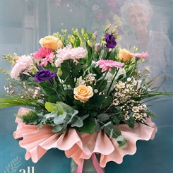 The bosses birthday bouquet