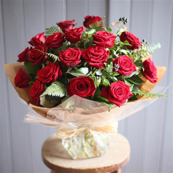 18 Red Roses All Seasons Florist Belfast Dunmurry